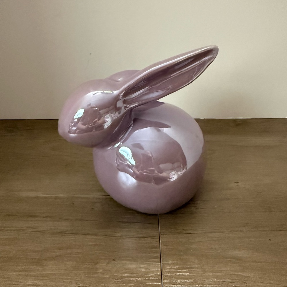 Purple iridescent bunny